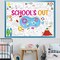 End of School Year Giant Coloring Craft Poster for Kids Summer
